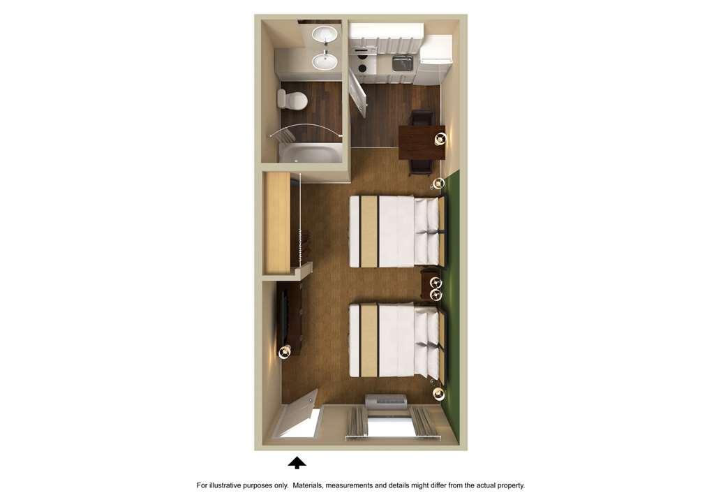 דורהאם Extended Stay America Select Suites - Raleigh - Research Triangle Park - Hwy 55 חדר תמונה